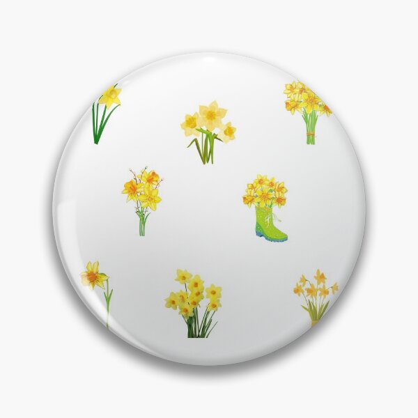 Item preview, Yellow Daffodil Flowers. Cute Spring Flowers designed and sold by silviaol.