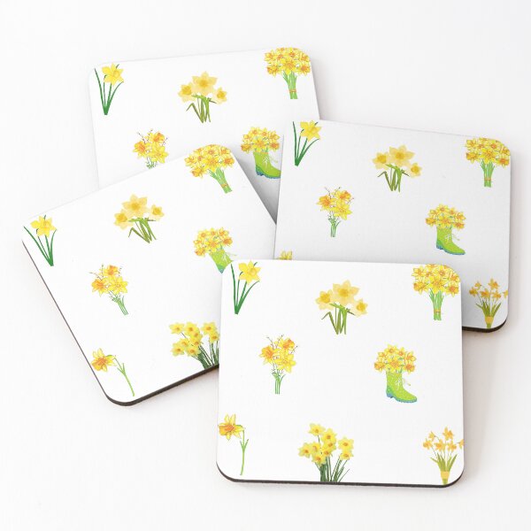 Item preview, Yellow Daffodil Flowers. Cute Spring Flowers designed and sold by silviaol.