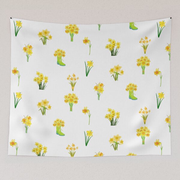 Item preview, Yellow Daffodil Flowers. Cute Spring Flowers designed and sold by silviaol.