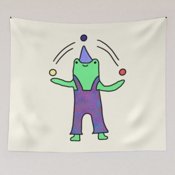 Item preview, Juggling Frog designed and sold by lizardwizard70.