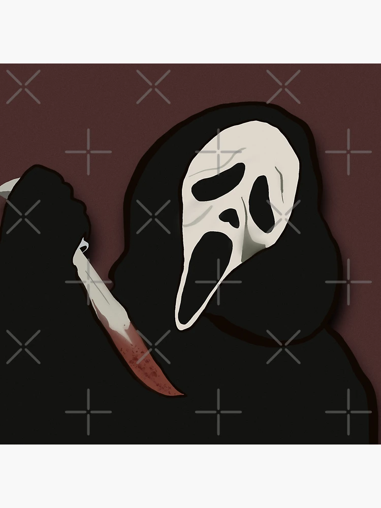 Ghostface Phone Call Magnet for Sale by solartd