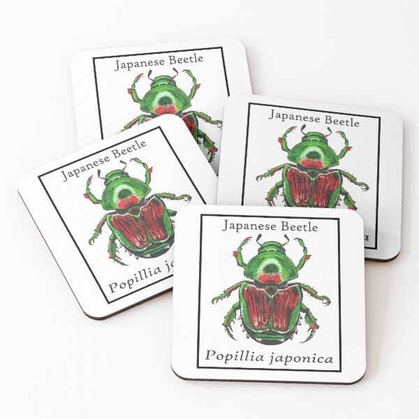 Item preview, Japanese Beetle Labeled designed and sold by Paigeart4sale.