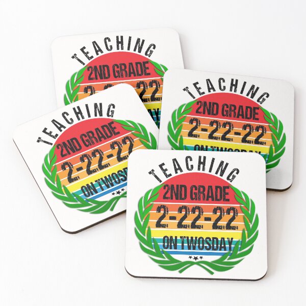 Item preview, Teaching 2nd Grade on Twosday 2-22-22 designed and sold by Firdaous-Shop.