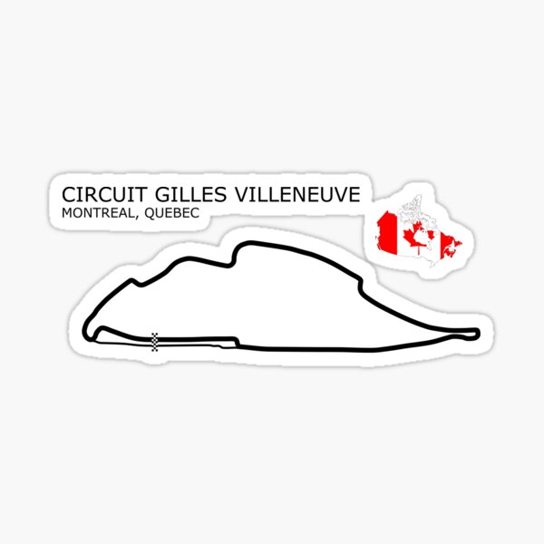 Item preview, Circuit Gilles Villeneuve designed and sold by rogue-design.