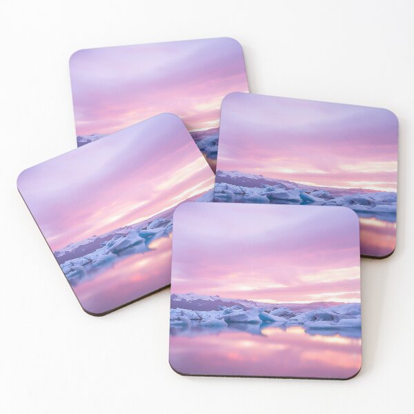 Item preview, Serene and beautiful Iceland capture, digital watercolor painting effect designed and sold by Orianah.