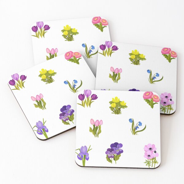 Item preview, Colorful Spring Flowers Collection designed and sold by silviaol.