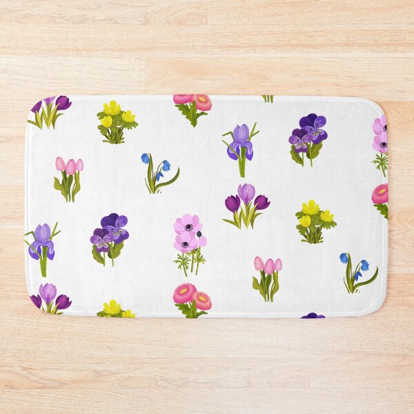 Item preview, Colorful Spring Flowers Collection designed and sold by silviaol.