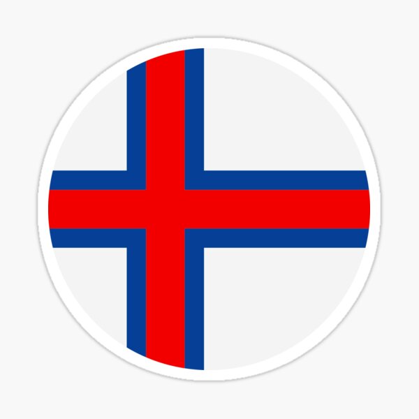 Faroe Islands Färöer 1979 National Football Association sticker decal 4" x 5" 