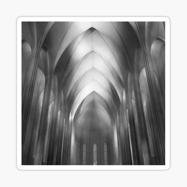 Hallgrímskirkja, Reykjavík Sticker