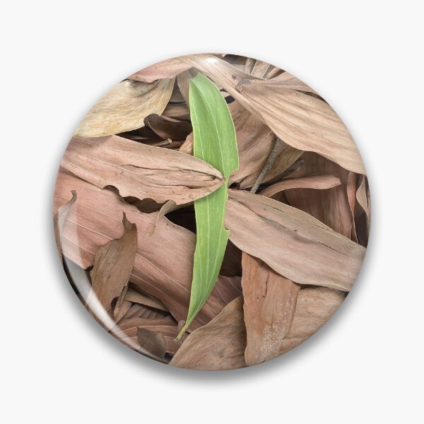 Item preview, One Green Leaf in Dead Leaves designed and sold by Sinemathk.