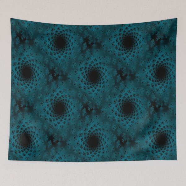 Item preview, Event Horizon - Cyan designed and sold by Wintersight.