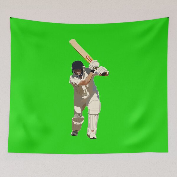 Item preview, Cricket batsman designed and sold by Guido Isidrón Suárez.