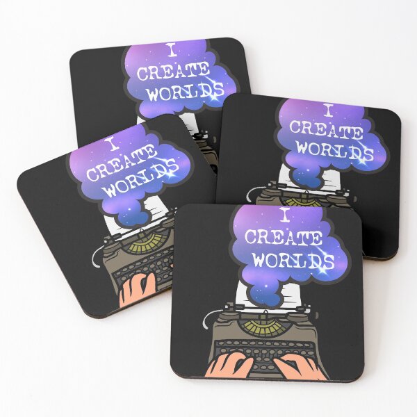 Item preview, I Create Worlds | Writer Design designed and sold by DAFIN.