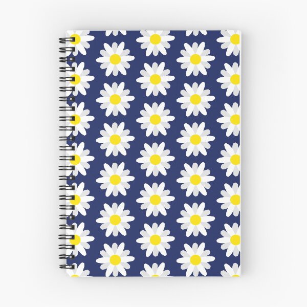 Item preview, Daisy print navy blue background  designed and sold by DemonicGloom.