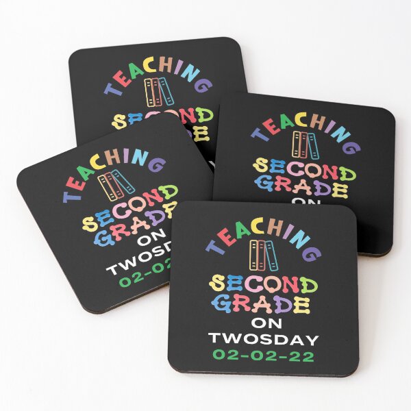 Item preview, Teaching Second Grade on Twosday 02-22-22 Commemoration Design designed and sold by delohill.