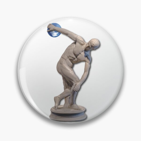 Item preview, Athletic Discobolus, Hector Martinez designed and sold by The Sr Corchea Backroom Art.