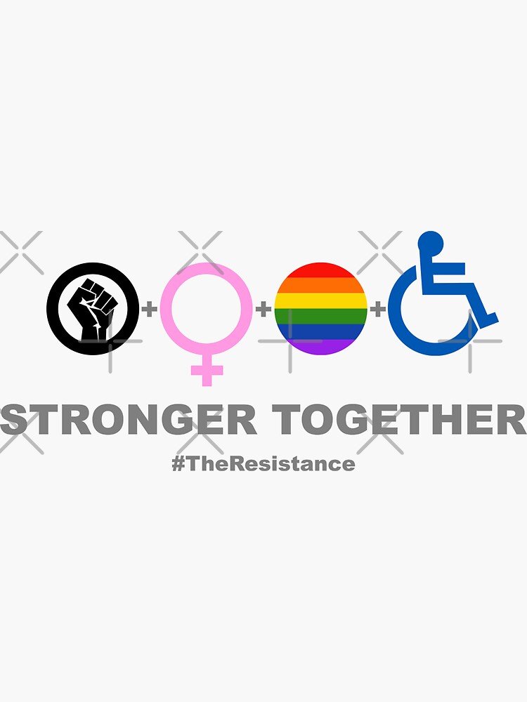 stronger-together-sticker-for-sale-by-bendebear-redbubble