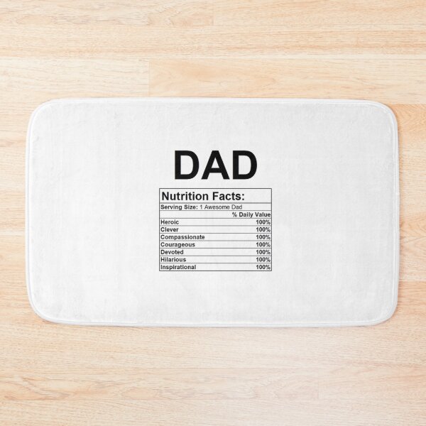 Item preview, Dad Nutrition Facts - Funny Dad Gift - Funny Father's Day Gift - Funny Father Gift designed and sold by MahGifts.
