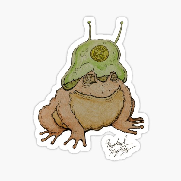 Item preview, Hypno-Toad/Brain Slug designed and sold by MPHegartyArt.