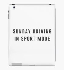 Sunday Driving iPad Case/Skin