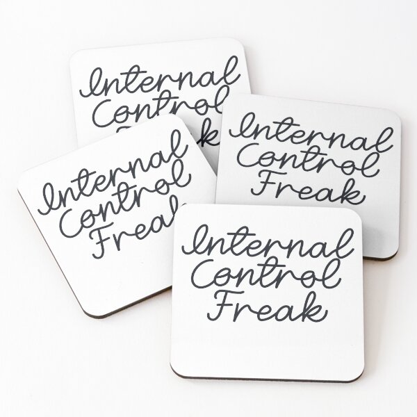 Item preview, Internal Control Freak - Black and White designed and sold by accountingann.