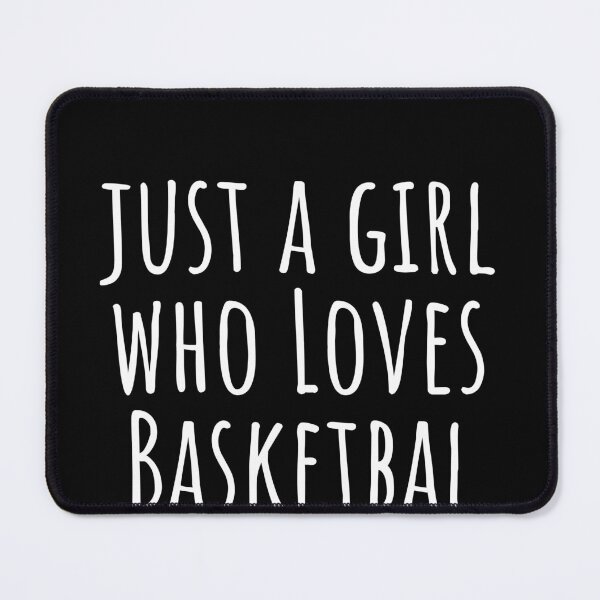 Item preview, Just a Girl Who Loves Basketball designed and sold by ASAPPTEES.
