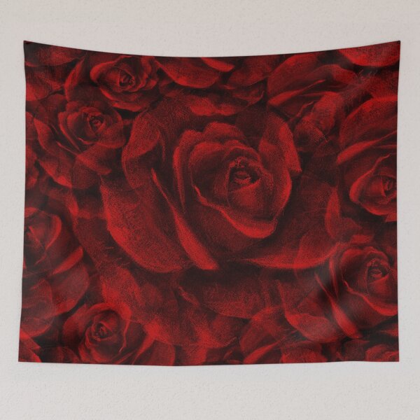 Item preview, Red roses, valentines day, wedding,art,modern,trendy designed and sold by cutecrazytshirt.