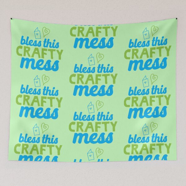 Item preview, Bless this Crafty Mess designed and sold by jazzydevil.