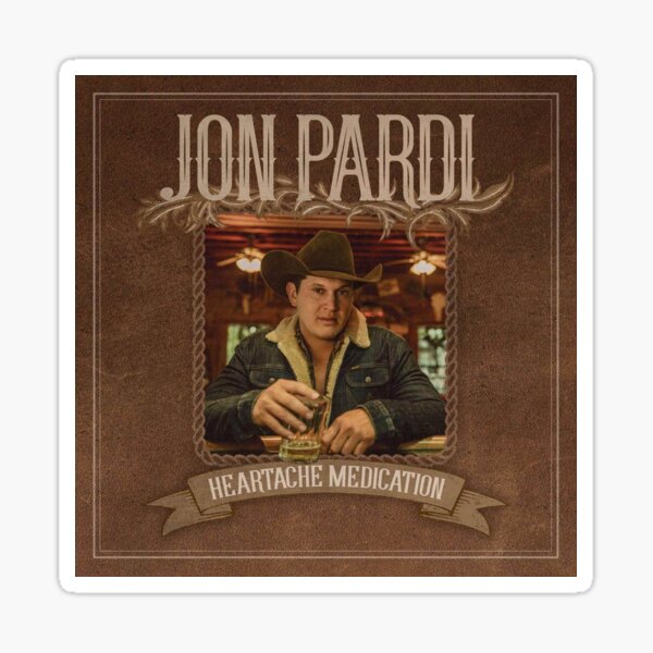 Jon Pardi  Sticker for Sale by sboyer24