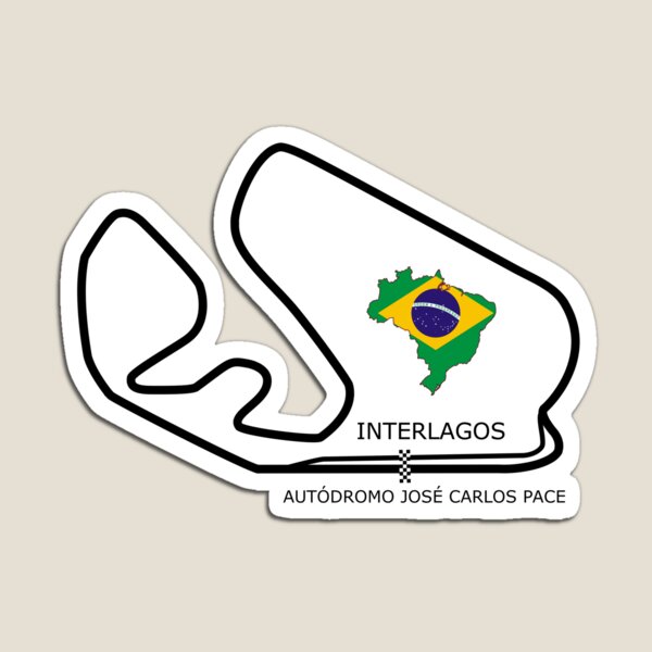 Artikel-Vorschau von Autodromo Jose Carlos Pace - Interlagos Circuit, designt und verkauft von rogue-design.