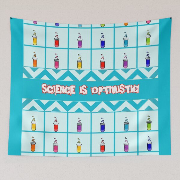 Item preview, Science is optimistic. Cool Positive Scientific Philosophical sayings designed and sold by teesresolution.