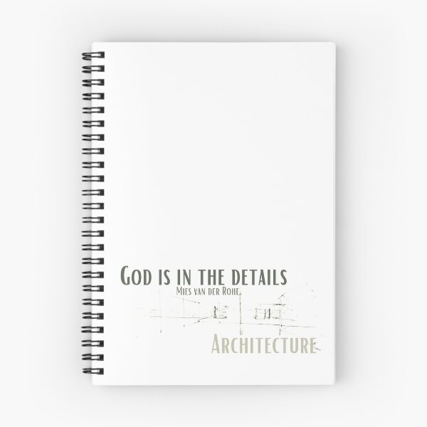 Item preview, God is in the details / Architecture Phrases designed and sold by royumi.