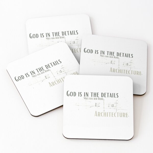 Item preview, God is in the details / Architecture Phrases designed and sold by royumi.