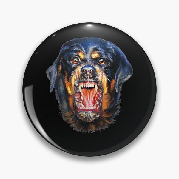 Item preview, Vicious Dog Barking - Rottweiler Metzgerhund Face designed and sold by abbottdominic.