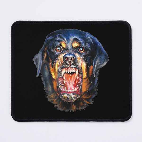 Item preview, Vicious Dog Barking - Rottweiler Metzgerhund Face designed and sold by abbottdominic.