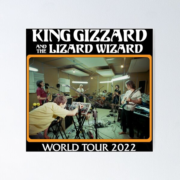 Item preview, King Gizzard Tour 2022 Vintage designed and sold by JakeWaihape.