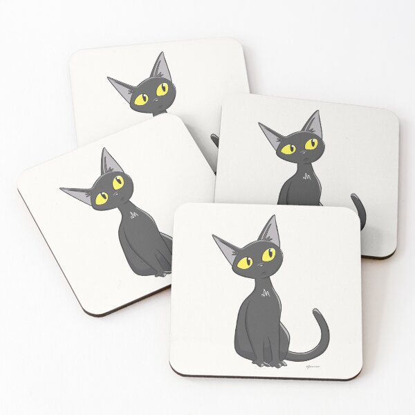 Item preview, Lulu - Black Cat Cartoon Cat Lovers designed and sold by ElJimmo.