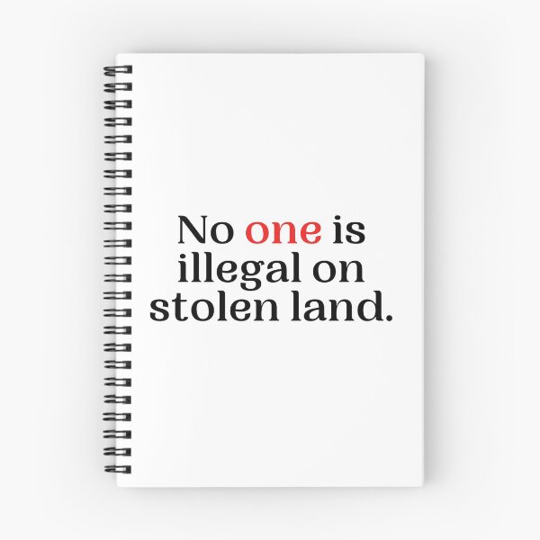 Item preview, No One is Illegal on Stolen Land designed and sold by VAHPROD.