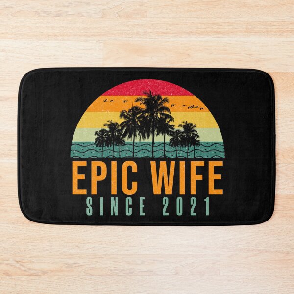 Item preview, Epic Wife Since 2021 - Funny 1st wedding anniversary gift for her designed and sold by PlusAdore.