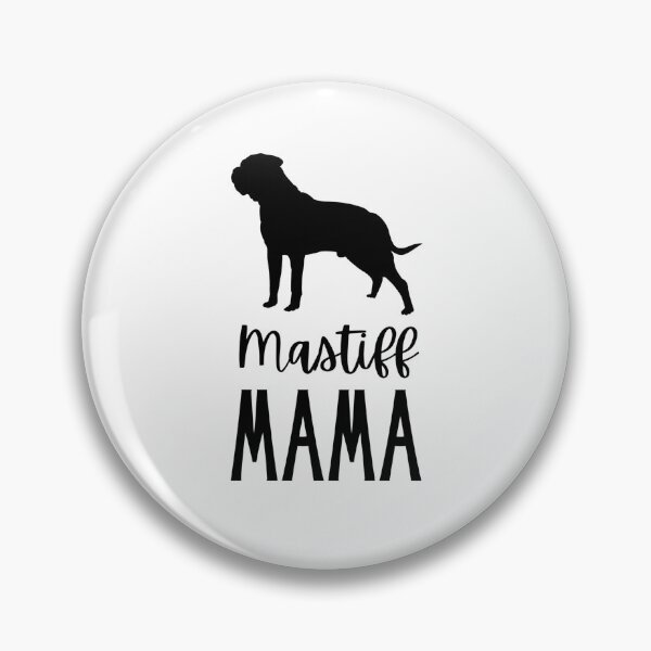 Aperçu de l'œuvre Maman Mastiff | Maman Mastiff | Propriétaire Mastiff | Cadeau Mastiff créée et vendue par Presto Prints Design.