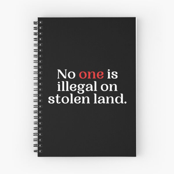 Item preview, No One is Illegal on Stolen Land designed and sold by VAHPROD.