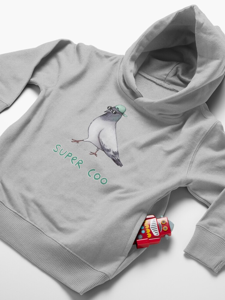 Alternate view of Super Coo Toddler Pullover Hoodie