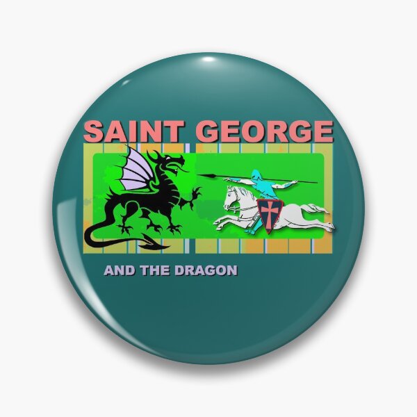 Item preview, St. George and the Dragon designed and sold by Sanctum Icons.