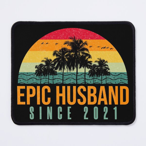 Item preview, Epic Husband Since 2021 - Funny 1st wedding anniversary gift for him designed and sold by PlusAdore.