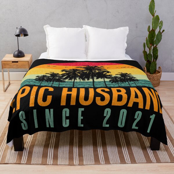 Item preview, Epic Husband Since 2021 - Funny 1st wedding anniversary gift for him designed and sold by PlusAdore.