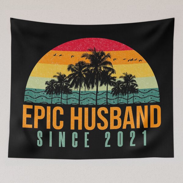 Item preview, Epic Husband Since 2021 - Funny 1st wedding anniversary gift for him designed and sold by PlusAdore.