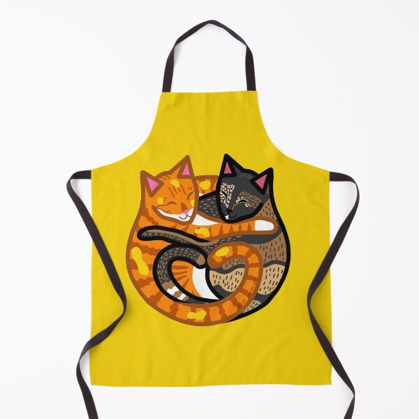 Item preview, Jorts and Jean Cuddling Cats - Buttered designed and sold by JesseIrwinArt.