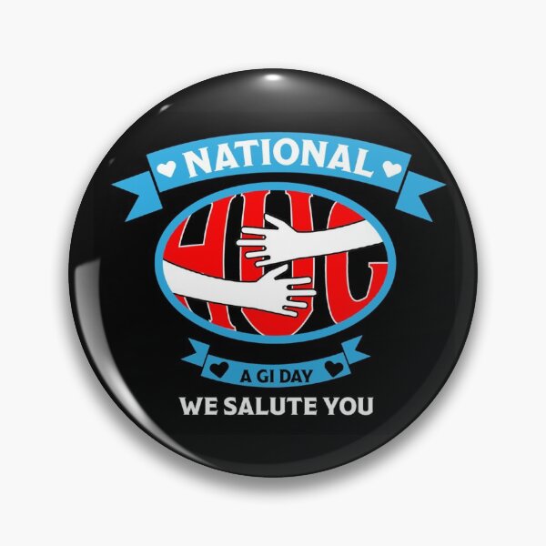 Item preview, National Hug a G.I. Day - National Hugging Day - Veterans Day - International Hug Day designed and sold by happygiftideas.