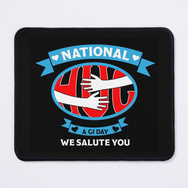 Item preview, National Hug a G.I. Day - National Hugging Day - Veterans Day - International Hug Day designed and sold by happygiftideas.