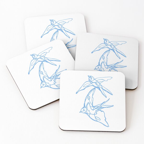 Item preview, blue birds designed and sold by ltbenedict21.
